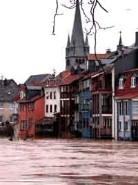Ellerbach Hochwasser