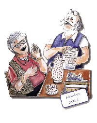 Das kannsche deiner Oma ve`zehle! -
