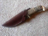 Griff aus Hirschgeweh