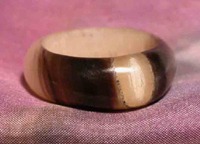 Mammutelfenbeinring -Jing und Jang